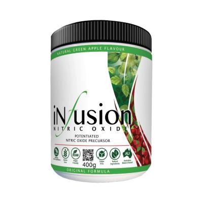 NiOx Health Nitric Oxide Infusion Green Apple 400g NiOx Health Nitric Oxide Infusion Green Apple 400g